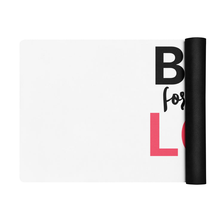 Burn for what you Love Yoga / Mindfulness mat - yoga mat Pink Lucky