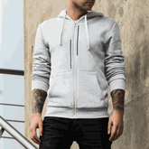 Mens Unmatched Stripes Zip Up Hoodie Yellow Pandora